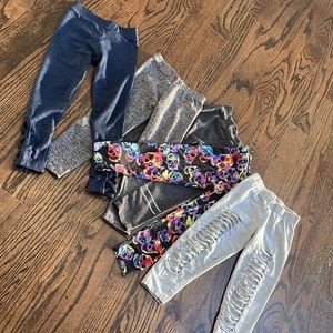 Adorable assorted toddler leggings. Size 4T